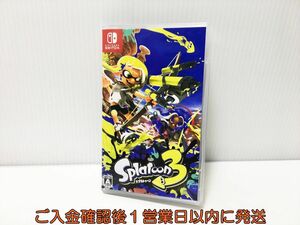 【1円】switch スプラトゥーン3 ゲームソフト 状態良好 Nintendo スイッチ 1A0211-625ek/G1