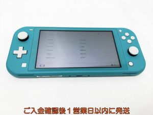 【1円】任天堂 Nintendo Switch Lite 本体 ターコイズ 初期化/動作確認済 ニンテンドースイッチライト N04-022tm/F3