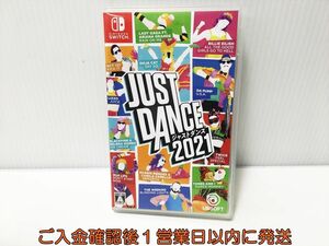 [1 jpy ]switch Just Dance 2021 game soft condition excellent Nintendo switch 1A0205-390ek/G1