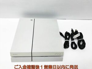 【1円】PS4 本体 500GB ホワイト SONY PlayStation4 CUH-1100A 初期化/動作確認済 プレステ4 G08-393sy/G4