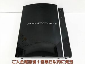 【1円】PS3 本体 ブラック SONY PlayStation3 CECHA00 初期化済 未検品ジャンク 本体割れあり プレステ3 M05-307kk/G4