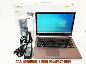 【1円】Acer Aspire V7 Touch 14型タッチパネル ノートPC Windows10 i5-4200U 4GB HDD500GB 無線 動作確認済 DC05-081jy/G4