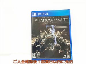 PS4 Shadow *ob* War PlayStation 4 game soft 1A0003-020wh/G1