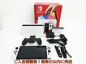 【1円】任天堂 有機ELモデル Nintendo Switch 本体 セット ホワイト 初期化/動作確認済 ニンテンドー スイッチ L04-240sy/G4