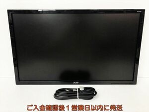 【1円】Acer KA240H 24型FHDワイド液晶ディスプレイ PCモニター 動作確認済 HDMI DVI VGA スタンド部分なし EC61-104jy/G4