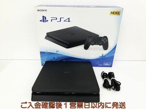 [1 jpy ]PS4 body / box set 500GB black SONY PlayStation4 CUH-2200A the first period ./ operation verification settled PlayStation 4 G09-481kk/G4