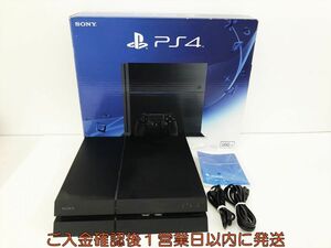 【1円】PS4 本体/箱 セット 500GB ブラック SONY PlayStation4 CUH-1200A 初期化/動作確認済 プレステ4 G10-022kk/G4