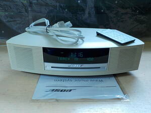Bose Wave Music System рабочий товар дистанционный пульт шнур электропитания имеется CD FM AM ресивер усилитель настольный аудио 