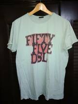 【美品】DIESEL（ディーゼル）/FIFTY　FIVE　DSL半袖　Tシャツ/Mサイズ_画像1