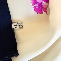 未使用 LEONARD レオナール シルク100% 大判 スカーフ 花柄 絹100% SILK イタリア製 約84×86cm シルクスカーフ_画像7