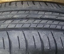 ノーマル タイヤ 4本 155/70R13 75S 2018年製 DUNLOP ENASAVE EC300+ 5.8-6.1 中古_画像5