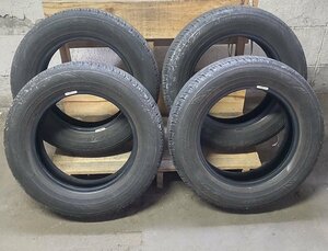 ノーマル タイヤ 4本 155/70R13 75S 2018年製 DUNLOP ENASAVE EC300+ 5.8-6.1 中古