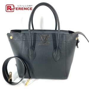 LOUIS VUITTON ルイヴィトン M54843 フリーダム 2WAY トートバッグ 肩掛け ショルダーバッグ カバン ハンドバッグ ノワール【中古】