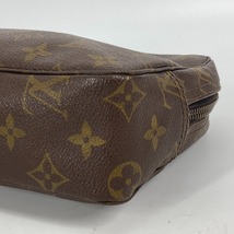 LOUIS VUITTON ルイヴィトン M47524 トゥルース トワレット 23 メイクポーチ 化粧ポーチ モノグラム ポーチ ブラウン レディース【中古】_画像7