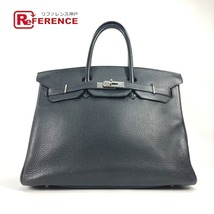 HERMES エルメス バーキン35 カバン トートバッグ ハンドバッグ ブラック レディース【中古】_画像1