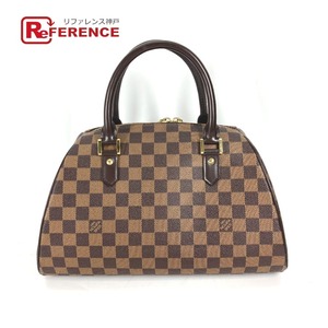 LOUIS VUITTON ルイヴィトン N41434 リベラMM カバン ハンドバッグ ダミエ トートバッグ エベヌ ブラウン レディース【中古】