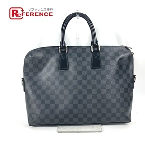 LOUIS VUITTON ルイヴィトン N48224 ポルトドキュマンジュール ビジネスバッグ トートバッグ ダミエグラフィット ハンドバッグ 【中古】