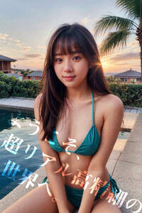 超美麗 ai 美女 ポスター 光沢紙 a4サイズ 高画質 かわいい 美少女 アートポスター 美人 美乳 美尻 お尻 ai 美女 高品質 女の子 MZ-A0024