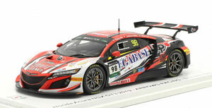 Spark スパーク 1/43 Honda Acura NSX GT3 Arrows Racing Suzuka 10H 2019 未開封