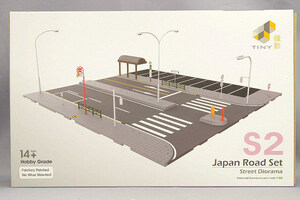 TINY タイニー 1/64 Japan Road Set Street Diorama S2 日本の道路 ジオラマ 未開封