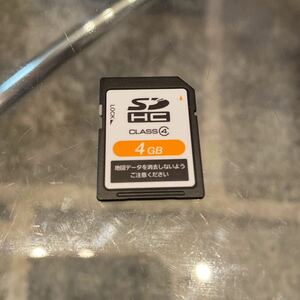 ナビ　SDカード　地図データ　4GB