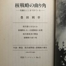 豊田利幸「核戦略の曲がり角 危機はここまできている」岩波ブックレット_画像2