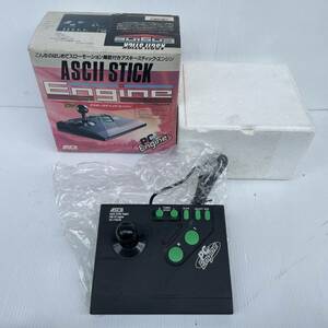 【現状品】PCE PCエンジン アスキースティックエンジン FOR PCEngine AS-7749-EG ASCII STICK Engine 箱付き