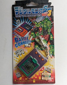 * Digital Monster Bandai 1998 ver.3 used, long-term keeping goods battery. attached is is not 