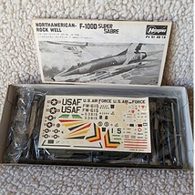 ◎ 1/72 ハセガワ模型 SUPER SABRE F-100D スーパーセイバー　中古、長期保管品_画像2