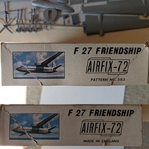 ◎ AIRFIX-72 scale F-27 FRIENDSHIP フレンドシップ 中古、長期保管のジャンク品_画像10