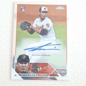 藤浪晋太郎 2023 Topps Rookie Auto 直筆サインカード