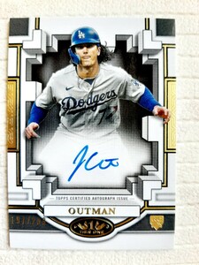 topps tier one james outman rc 299シリ