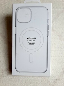 アップル純正 iPhone14クリアケース