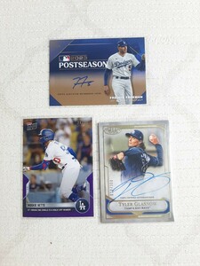 topps フレディフリーマン　サイン auto　グラスノー　ベッツ