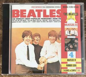 The Beatles / ビートルズ / Beatles Ⅵ + Rubber Soul: Original Stereo Version / 1CD / pressed CD / US Original Stereo Master / R.P.