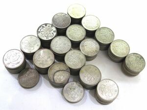 1 jpy ~* silver coin * coin * present money [ Tokyo Olympic 83 sheets *.79 sheets * phoenix 13 sheets ]100 jpy silver coin total 175 sheets present condition goods long-term keeping goods 