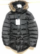 送料無料 未使用 MONCLER CLUNY 3 モンクレール ブラック ダウンジャケット ダウンコート 正規品 定価374000円 ダウン コート_画像1