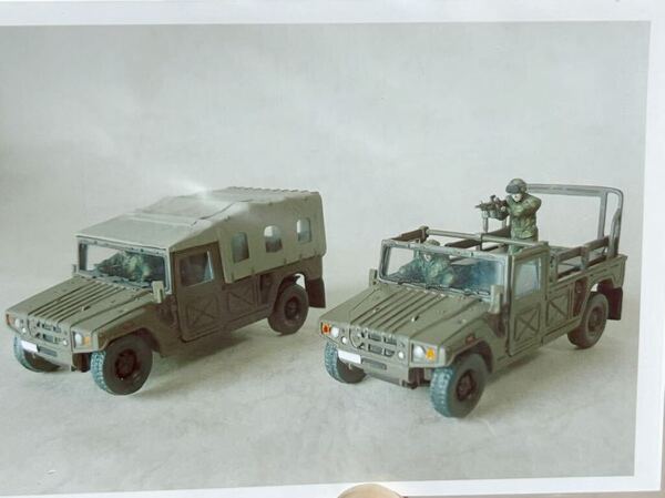 D8 まん点工房 1/72 高機動車 陸上自衛隊 レジンキャストキット ハンヴィー