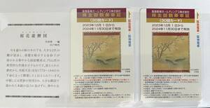 . sudden Hanshin HD stockholder number of times passenger ticket 30 times card 2 sheets unused 