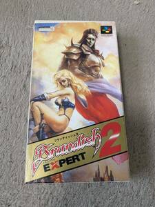 SFC スーパーファミコン ブランディッシュ2 エキスパート Brandish 2 EXPERT 箱説明書あり