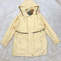 美品　大きいサイズ　BURBERRY　バーバリー ハリントンジャケット マウンテンパーカー　ナイロン　スウィングトップ 2way　Lサイズ_画像2