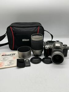 ★ Nikon ニコン U フィルムカメラ レンズ AF NIKKOR 28-80mm 1:3.3-5.6 70-300mm 1:4-5.6 通電未確認 ジャンク出品 #D813 0426MN