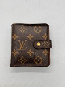 ★ LOUIS VUITTON / ルイヴィトン コンパクトジップ モノグラム SD0061 二つ折り財布 ウォレット ブランド 中古品 0430MN