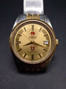 *RADO/ Rado лиловый шланг мужские наручные часы самозаводящиеся часы комбинированный цвет 633.3672.4 0509A