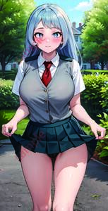 【1円スタート】プレイマット　制服 美少女 コスプレ 女子学生 ビキニ 巨乳　同人　波動ねじれ 僕のヒーローアカデミア　Ｚ034－166