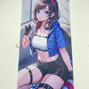 【1円スタート】プレイマット 制服 美少女 コスプレ 女子学生 ビキニ 巨乳 同人 Kizuna Ai VTuber Ｚ037-12の画像2