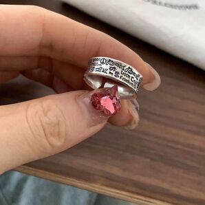 シルバー 925 リング 指輪 英字 絵文字 古代文字 ナバホ