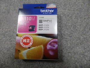 ** Brother original LC110Mmazenda unopened postage 140 jpy **