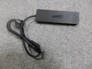 **ANKER USB3.0 Ultra slim 4 port hub A7516 cable length 60cm operation verification ending **