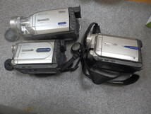 Panasonic MiniDV デジタルビデオカメラ 3台 NV-MX2000 NV-DS200 NV-DB1 動作未確認 ジャンク_画像1